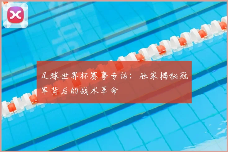 足球世界杯赛事专访：独家揭秘冠军背后的战术革命