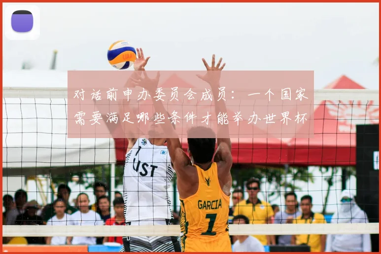 对话前申办委员会成员：一个国家需要满足哪些条件才能举办世界杯？