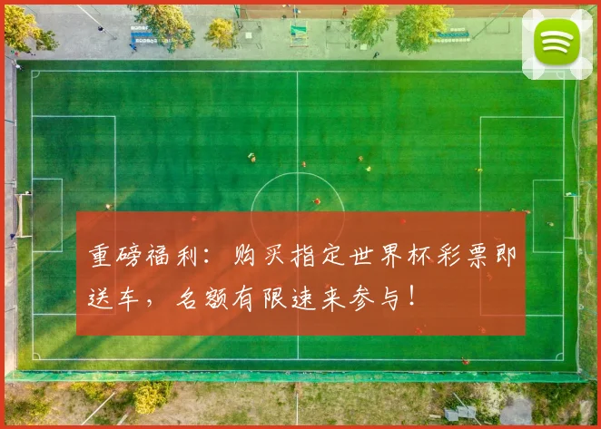 重磅福利：购买指定世界杯彩票即送车，名额有限速来参与！